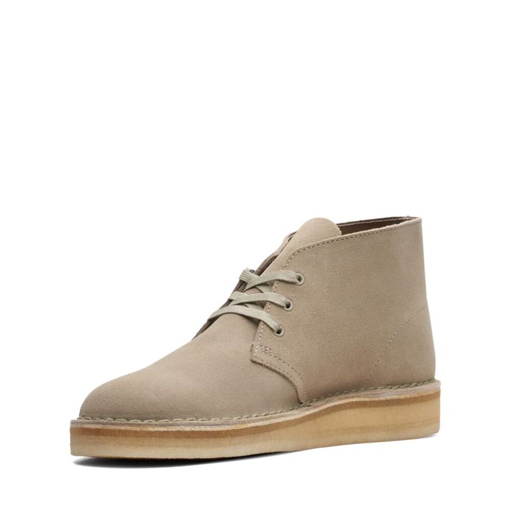 Clarks Mens Desert Coal Brown Boots (NWT) - Picture 4 of 6